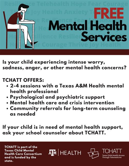 Informational flyer for TCHATT services